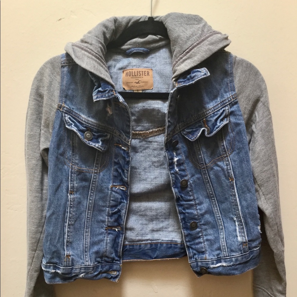 Hollister Jean jacket sweater